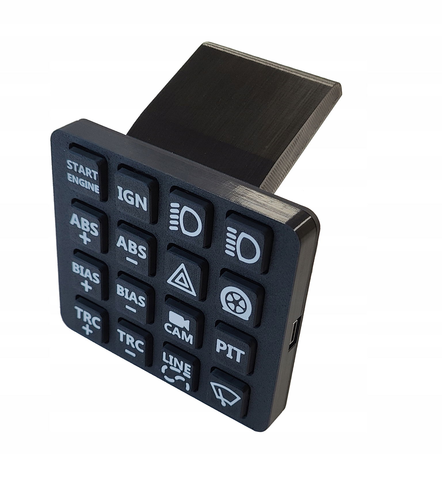 Podsvietený box Button, SimMasters