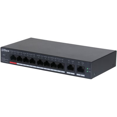 Poe Prepínač Dahua CS4010-8ET-110 8xPoE 2Uplink