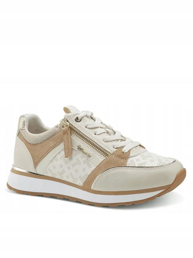 Pohodlné dámske tenisky Tamaris 23726 ivory veľ.40