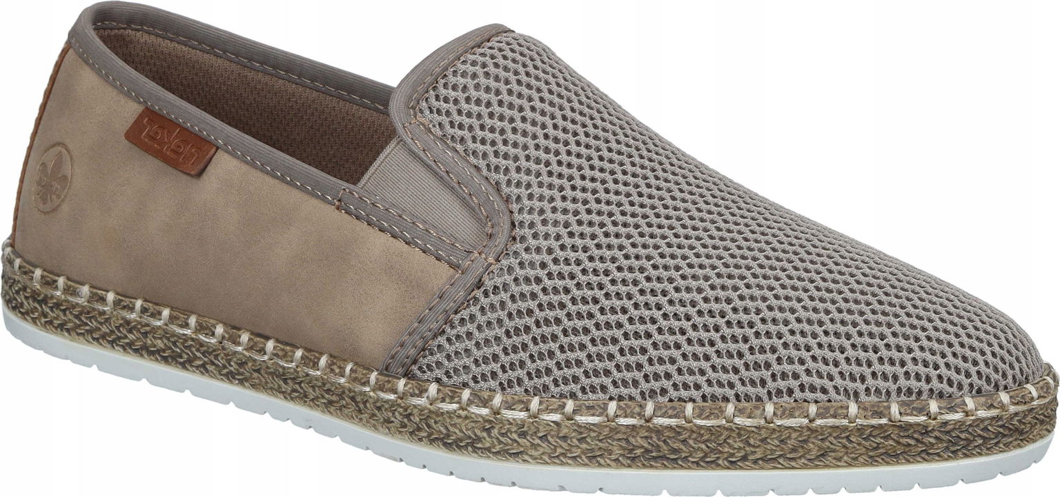 Poltopánky Rieker 630035-08 Beige Pánska Obuv