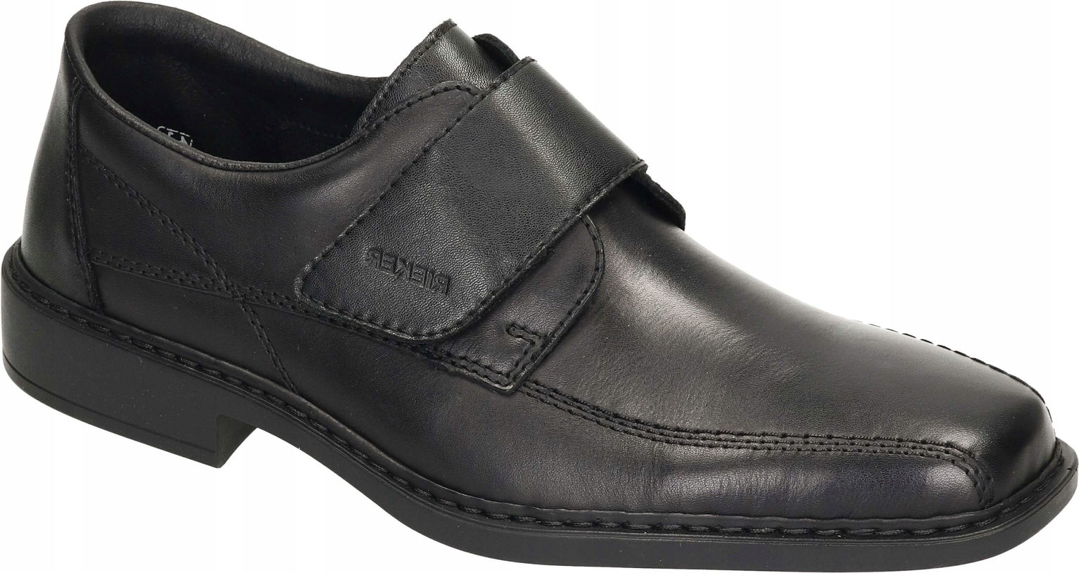 Poltopánky Rieker 630089-01 Čierna Obuv Pánske