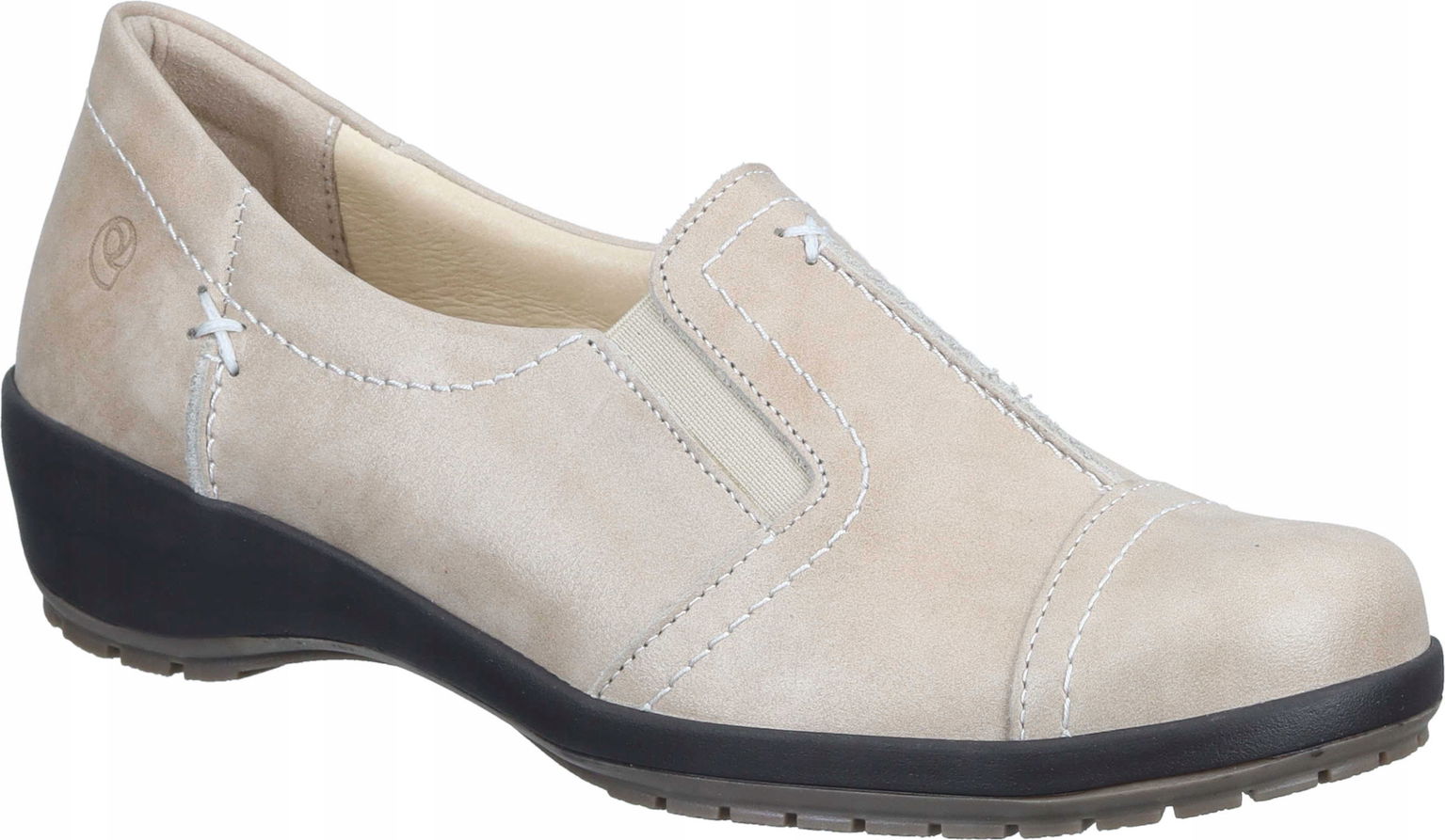 Poltopánky Suave 940210-08 Beige, Prírodná Koža