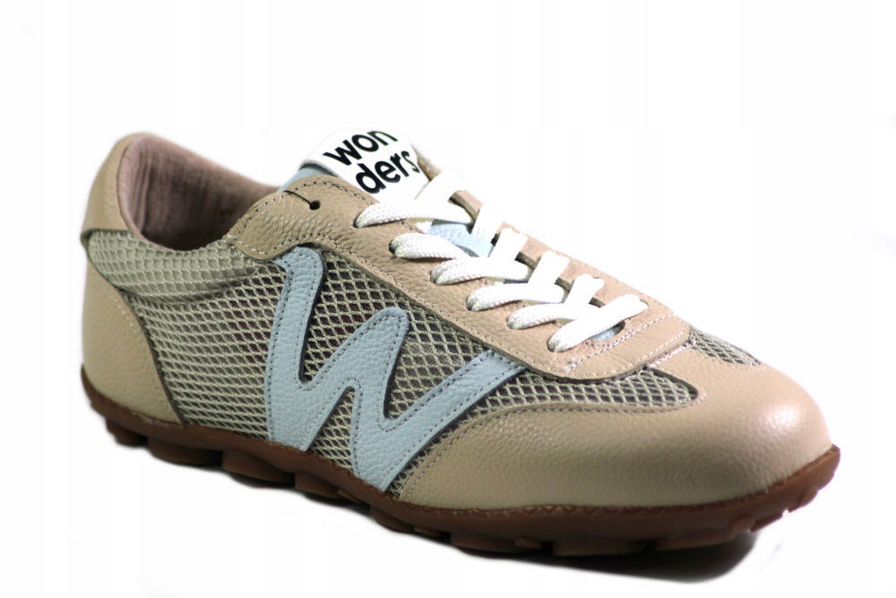 Poltopánky Wonders AP-2101 Wild Beige Béžové Tenisky