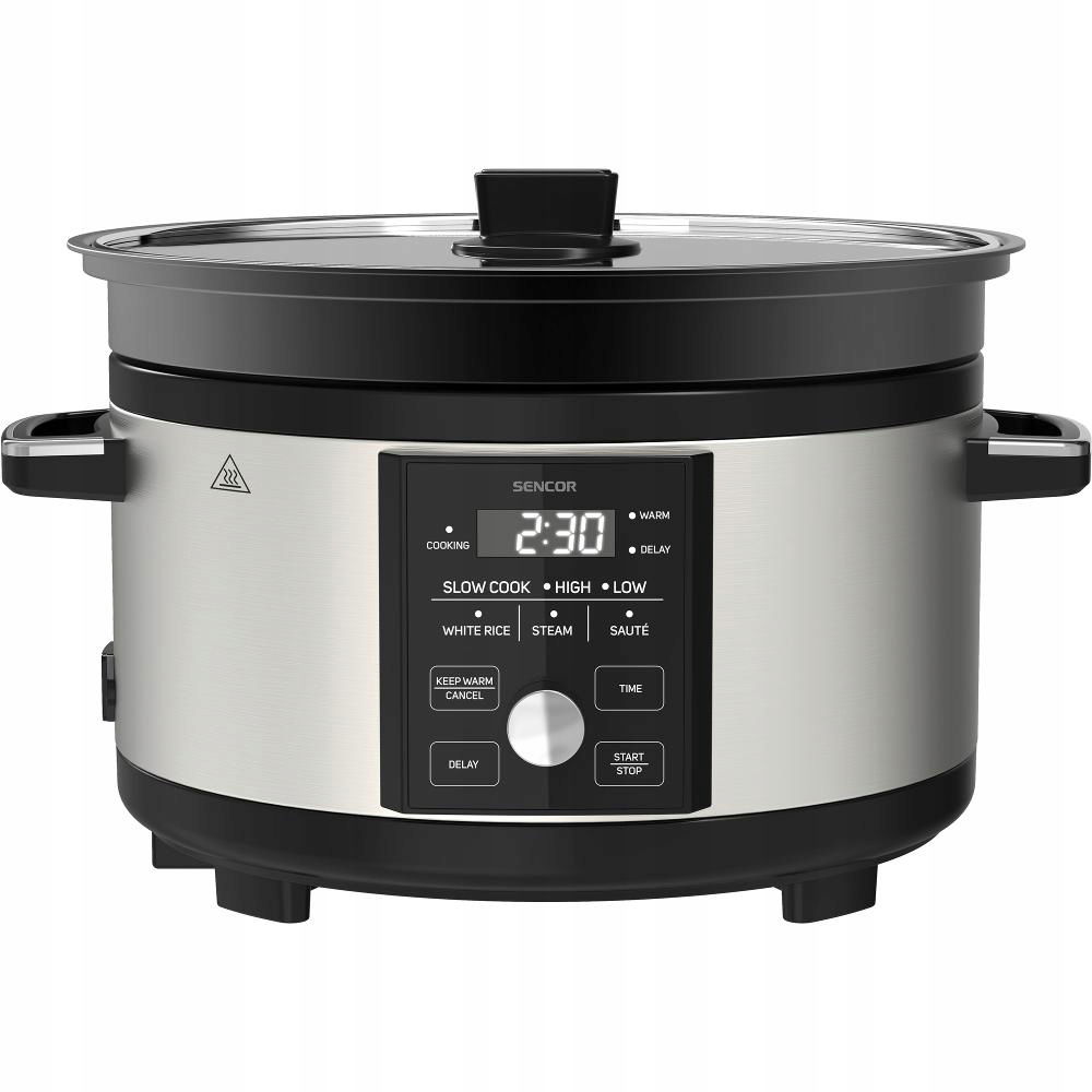 Pomalý hrniec multicooker ryžovar Sencor Spr 5520SS 5,5l 1000W polievky džemy