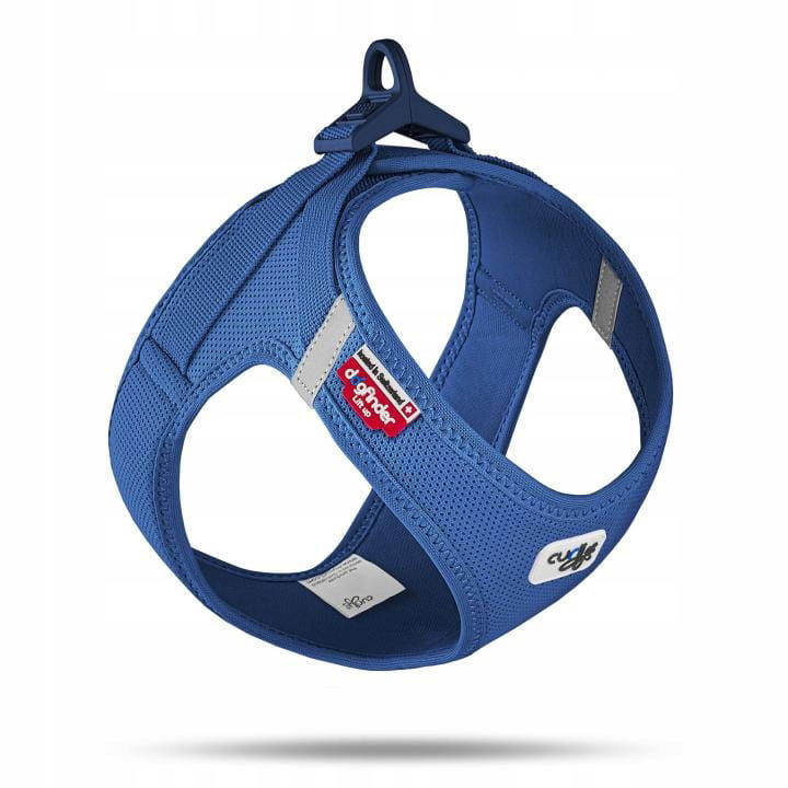 Postroj Curli Clasp Air Mesh Modrý S Beztlakový, ľahký