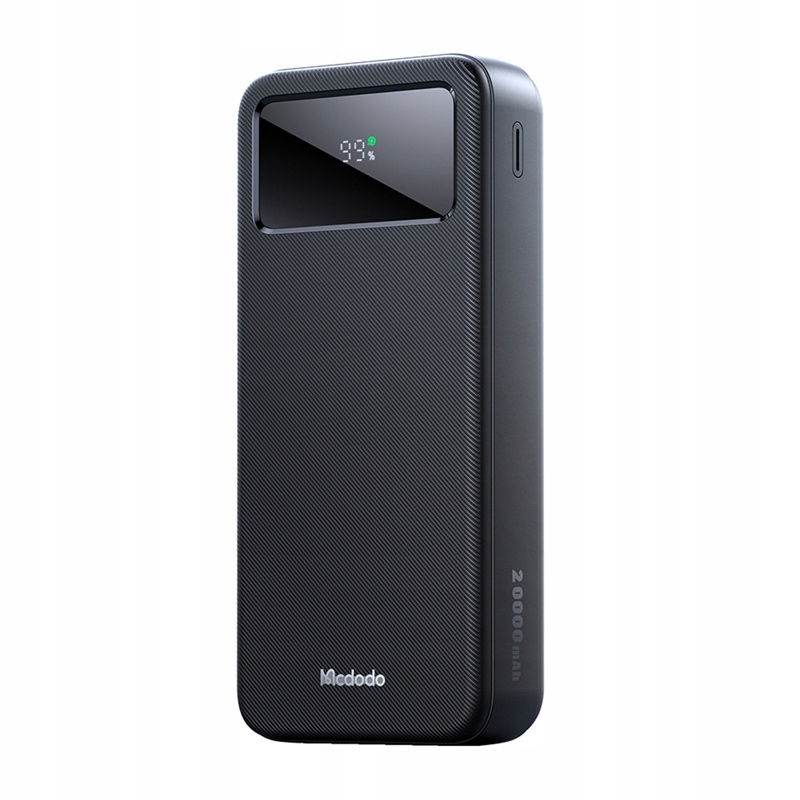 Power Bank Mcdodo MC-4230 Digital Display 20000 mAh 1C+2A, 22.5 W (čierny)