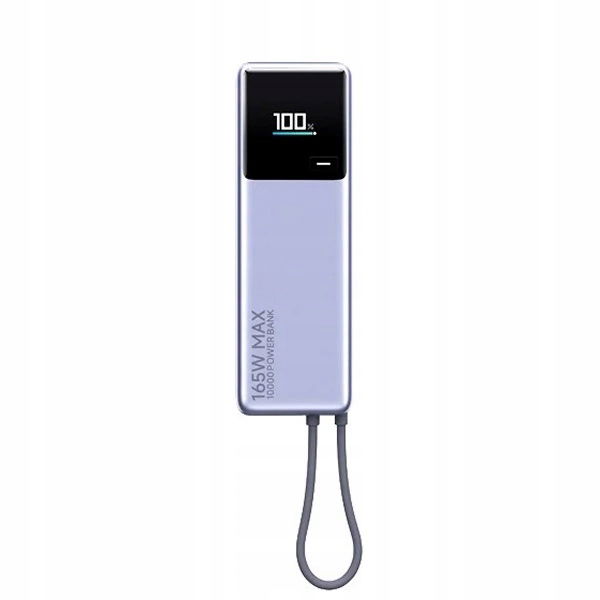 PowerBank 165W 10000 mAh s vstavaným káblom
