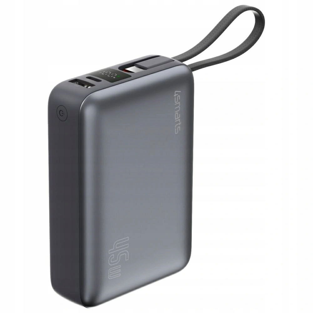 Powerbanka 4SMARTS Enterprise 20000MAH 45W Usb-a 2XUSB-C Šedá Pre Telefóny