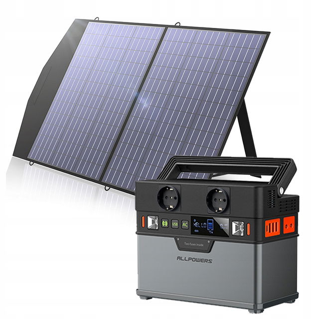 Powerbanka Allpowers 164000 mAh čierna