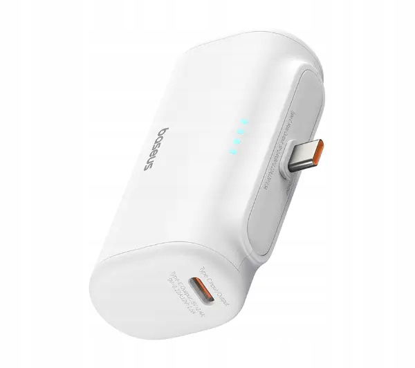 Powerbanka Baseus Compact 5000 mAh, 20 W, Usb-c (biela)