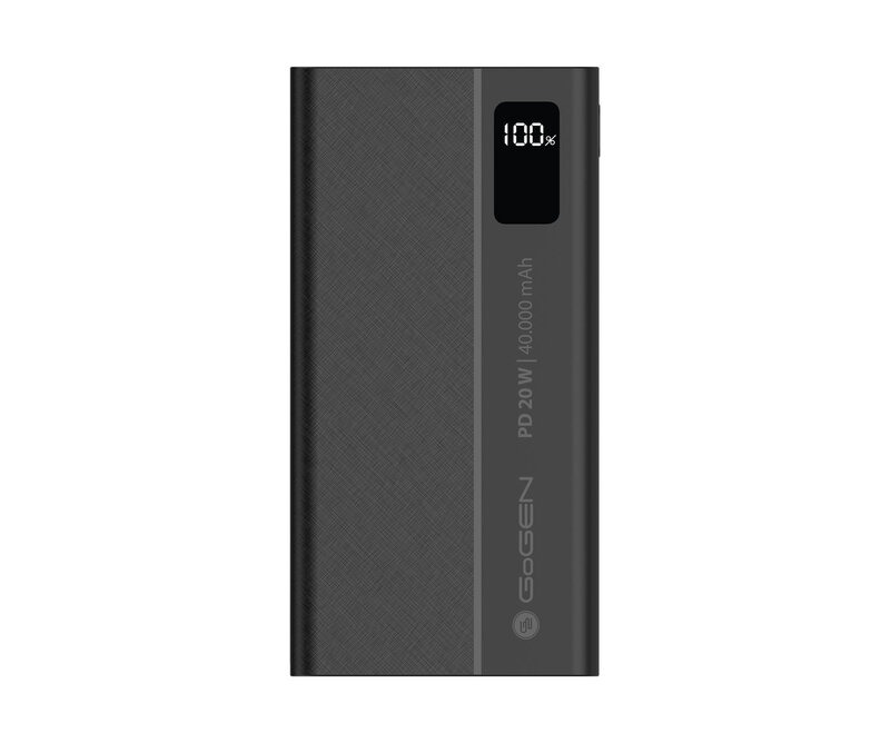 Powerbanka GoGen 40000 mAh čierna