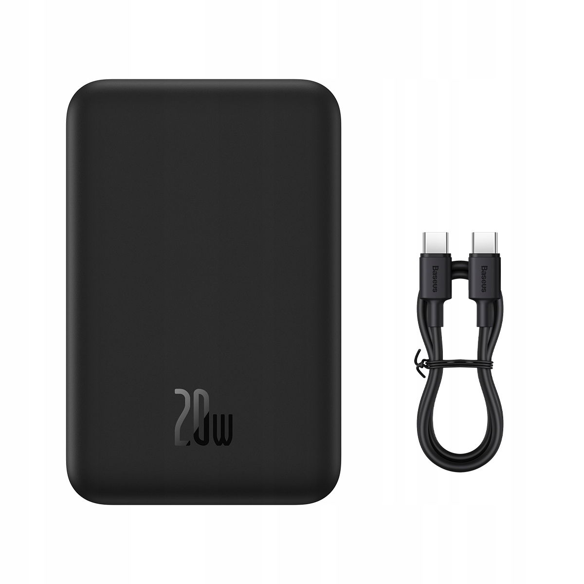 Powerbanka Magnetic Mini 20000 mAh 20 W kábel Usb-c čierny