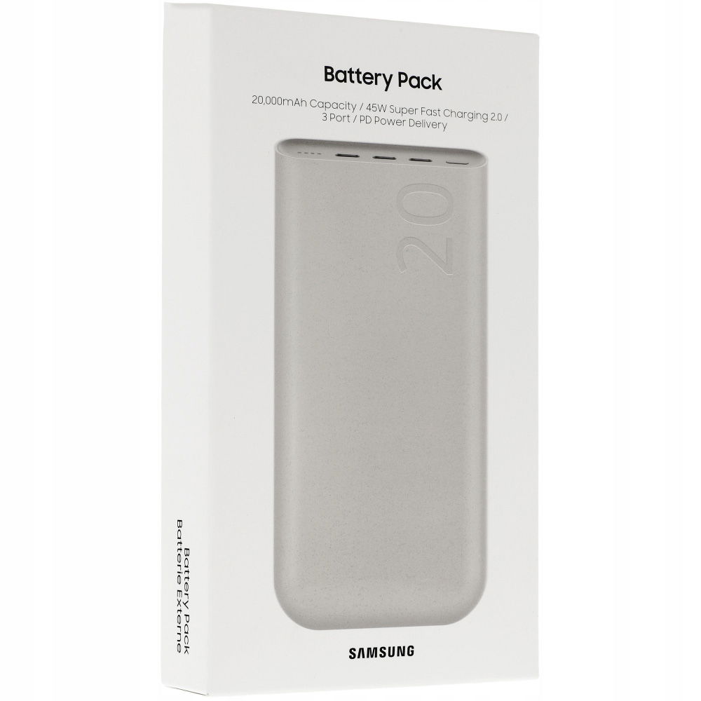 Powerbanka Samsung EB-P4520XUEGEU 20000 mAh béžová