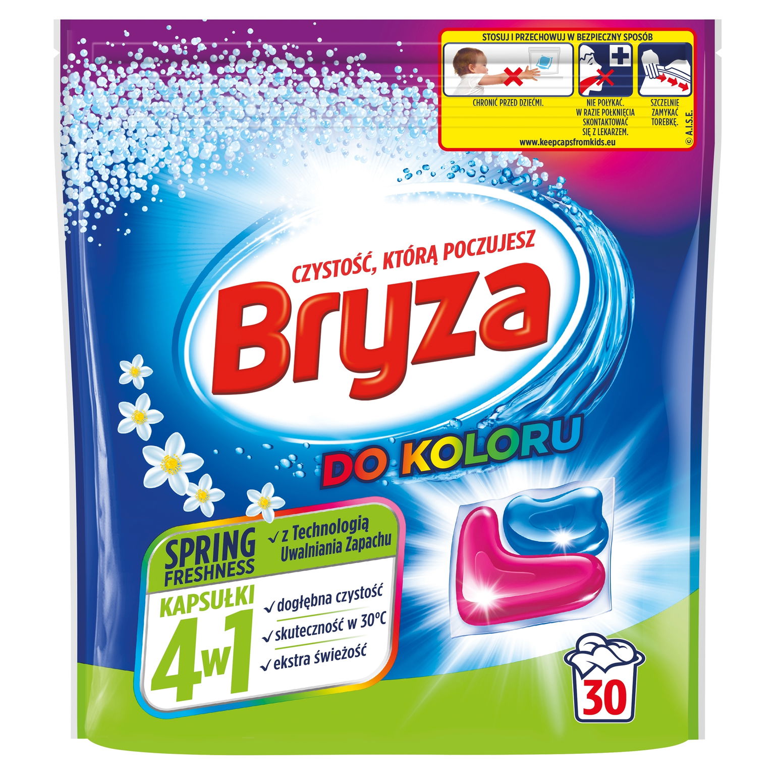 Pracie kapsuly Bryza 30 ks