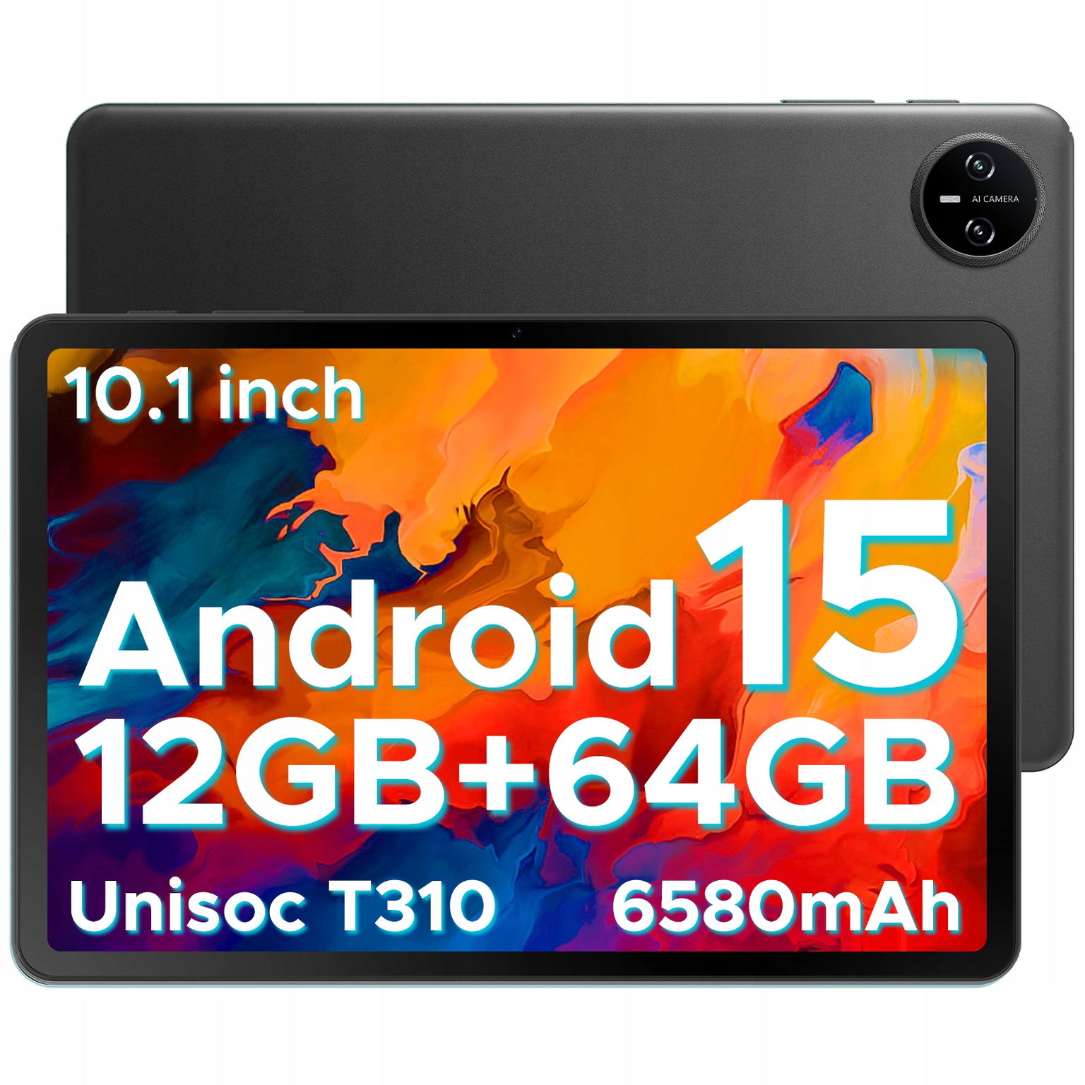 Pre Deti Tablet Doogee Tab A9 Android 15 10.1“ 12GB/64GB 2TB 6580mAh