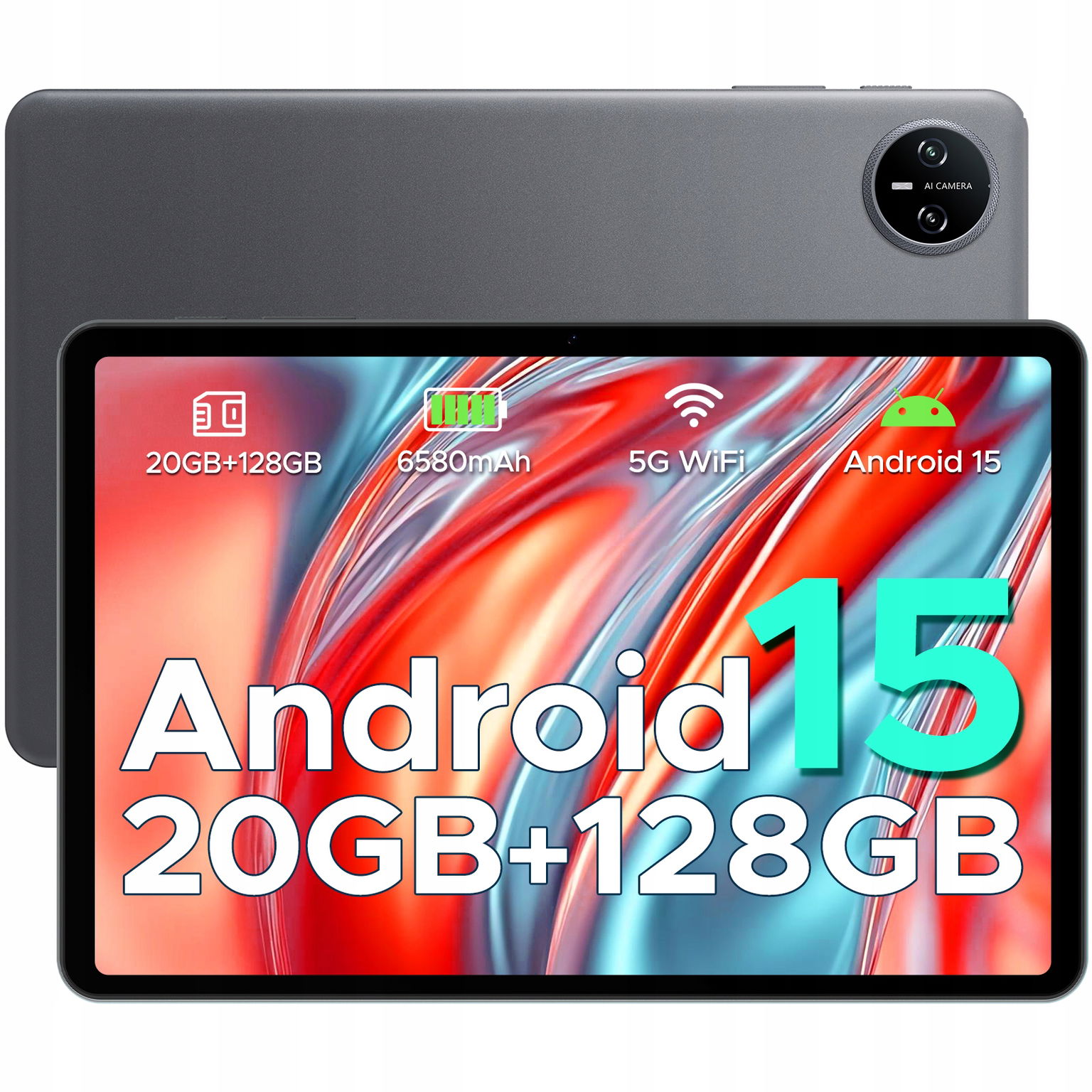 Pre Deti Tablet Doogee TabA9 Pro Android 15 10.1“ 20GB/128GB/2TB 6580mAh