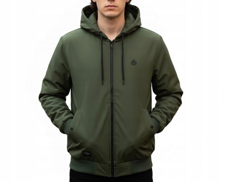 Prechodná Bunda Mini Logo Elade Olive veľ. M