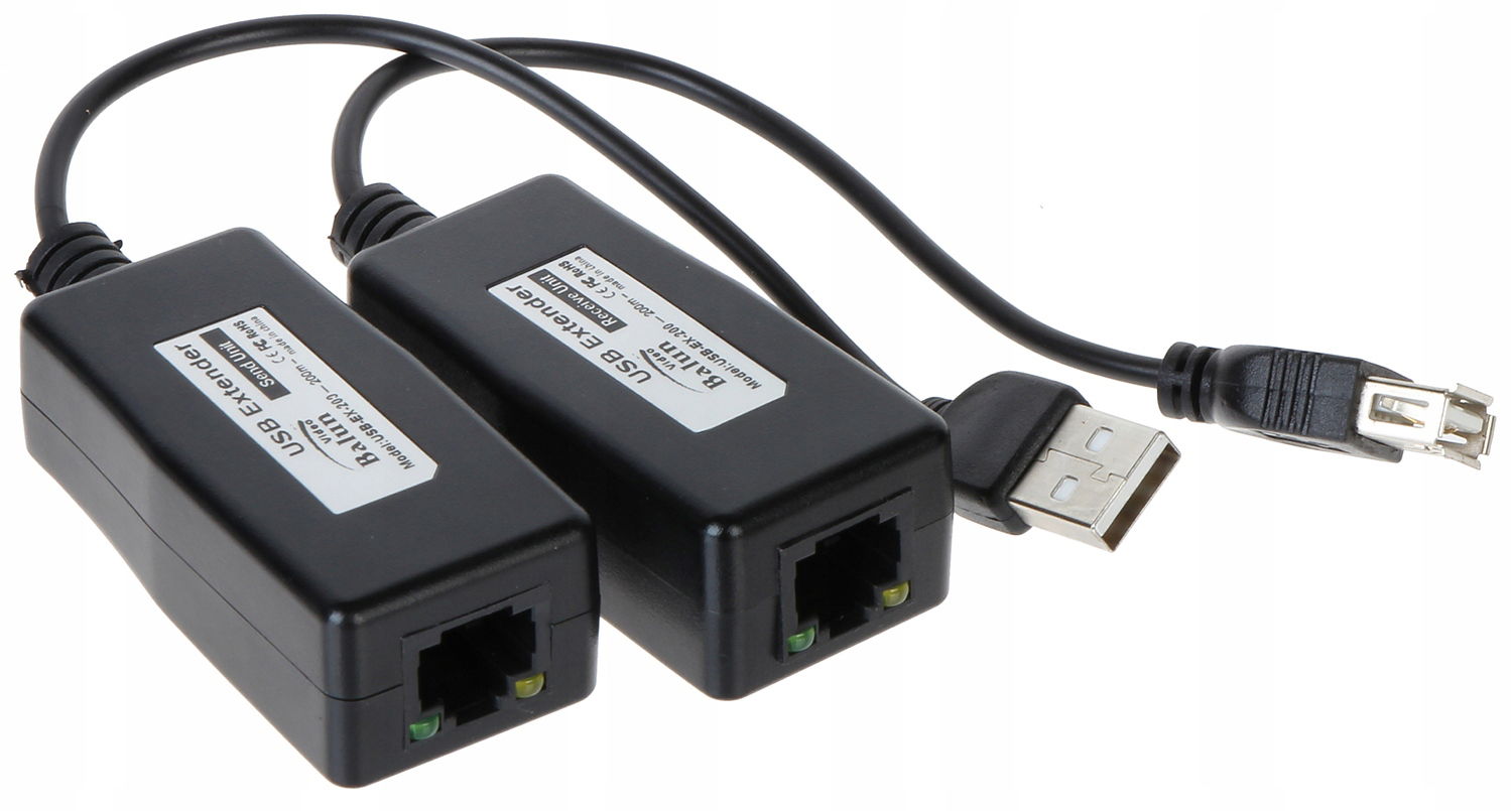 Predlžovač myši po krútenej dvojlinke Utp USB-EX-200