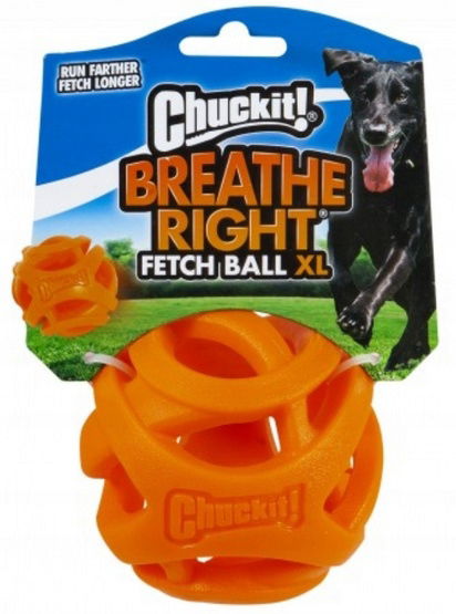 Prelamovaná Lopta Pre Psa Breathe Right Chuckit XL Ľahké Dýchanie Guma