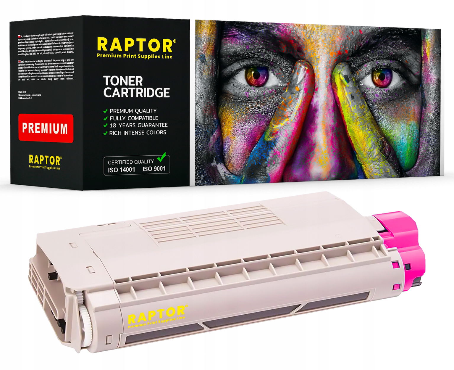 Premium Toner Do Oki C833 C843dn C823N Magenta XL
