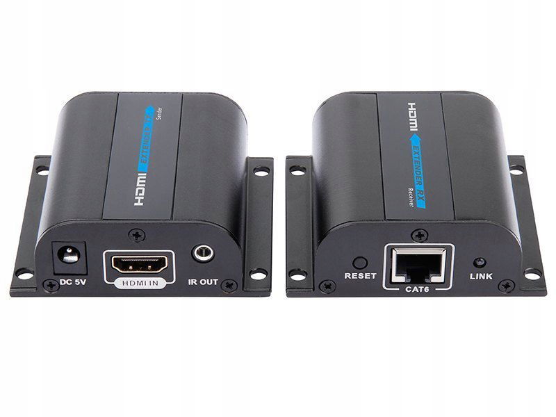 PremiumCord Av adaptér predlžovač Hdmi do 60 m kábel Cat5e Cat6
