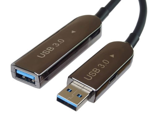 PremiumCord USB3.0 2.0 predlžovací optický Aoc kábel A/Male A/Female