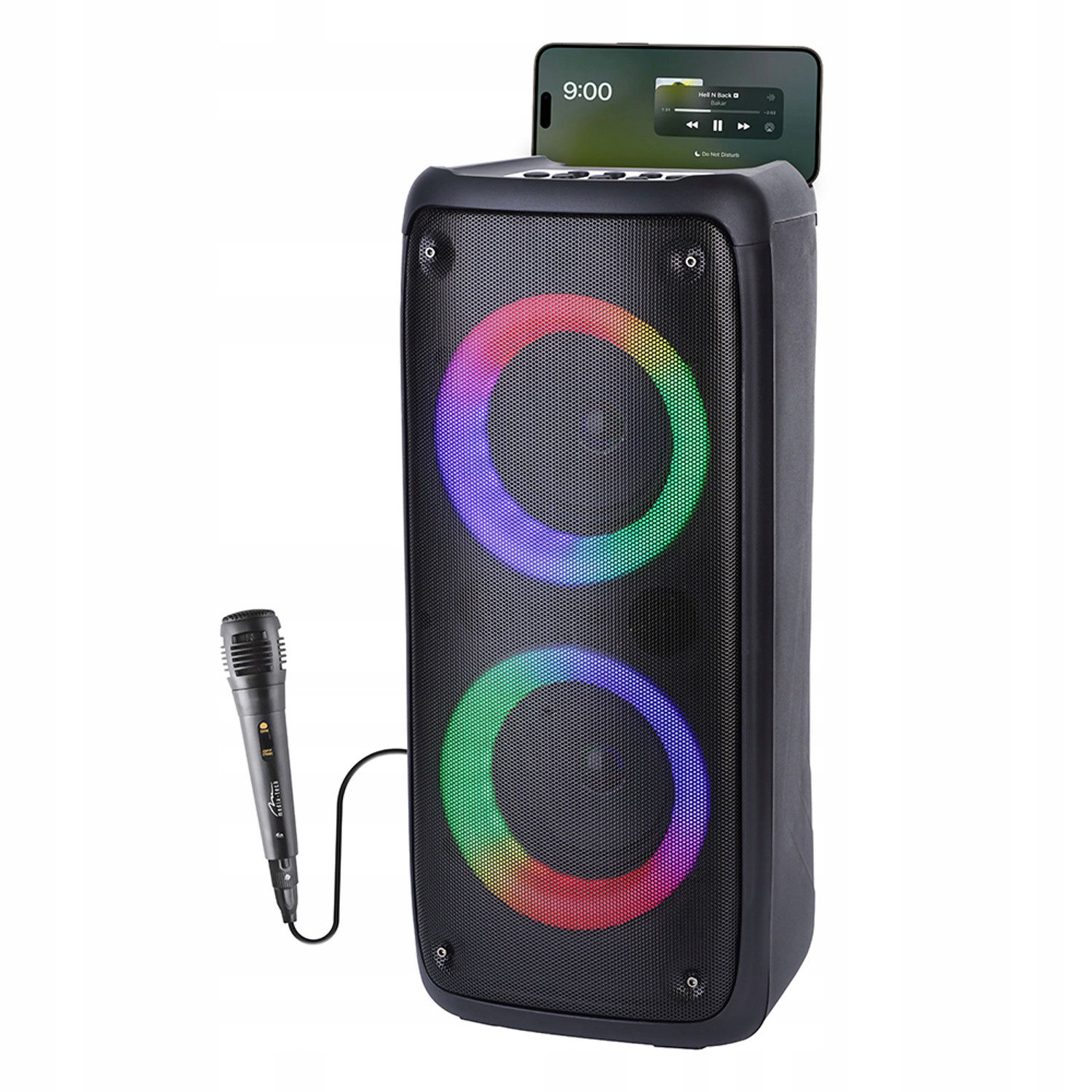 Prenosný Bluetooth karaoke reproduktor 1000W Funbox Bt MT3181