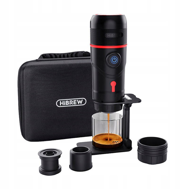 Prenosný Kávovar 3V1 Hi-brew H4 Premium S Puzdrom 80W