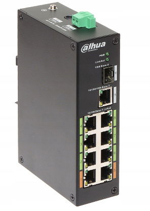 Prepínač Dahua LR2110-8ET-120-V2