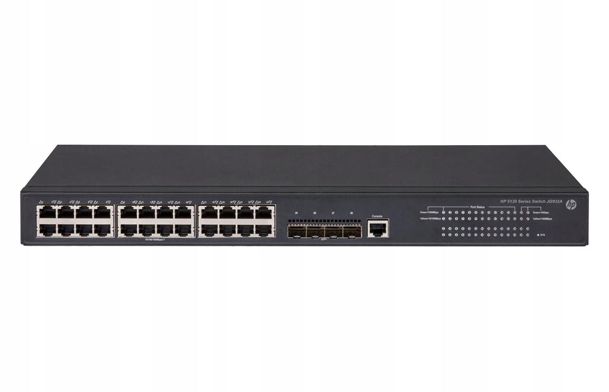 Prepínač JG932A 24G 4SFP+ Ei Hpe FlexNetwork 5130