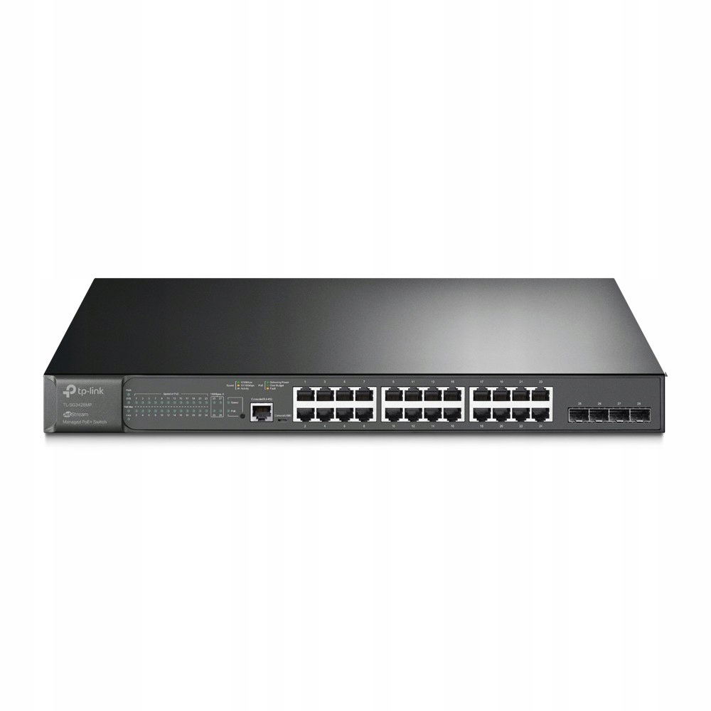 Prepínač Tp-link SG3428MP 24xGE PoE+ 4xSFP