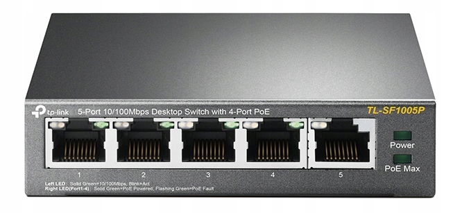 Prepínač Tp-link TL-SF1005P