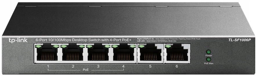 Prepínač Tp-link TL-SF1006P
