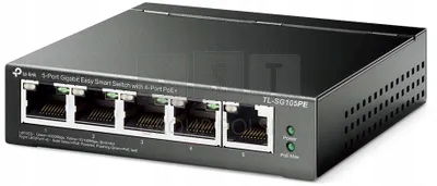 Prepínač Tp-link TL-SG105PE