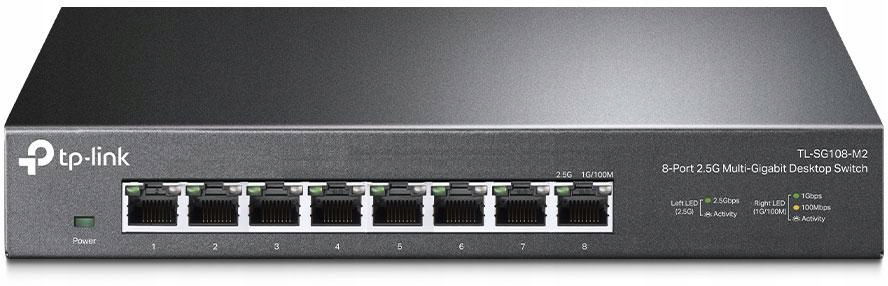 Prepínač Tp-link TL-SG108-M2