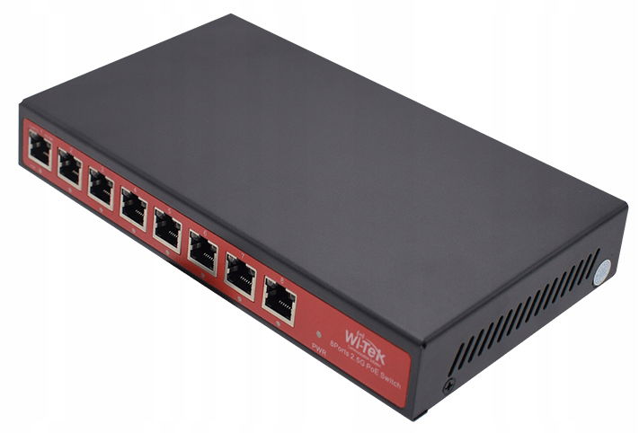 Prepínač Wi-Tek WI-PS508G 100-240 V DC 0.5 A