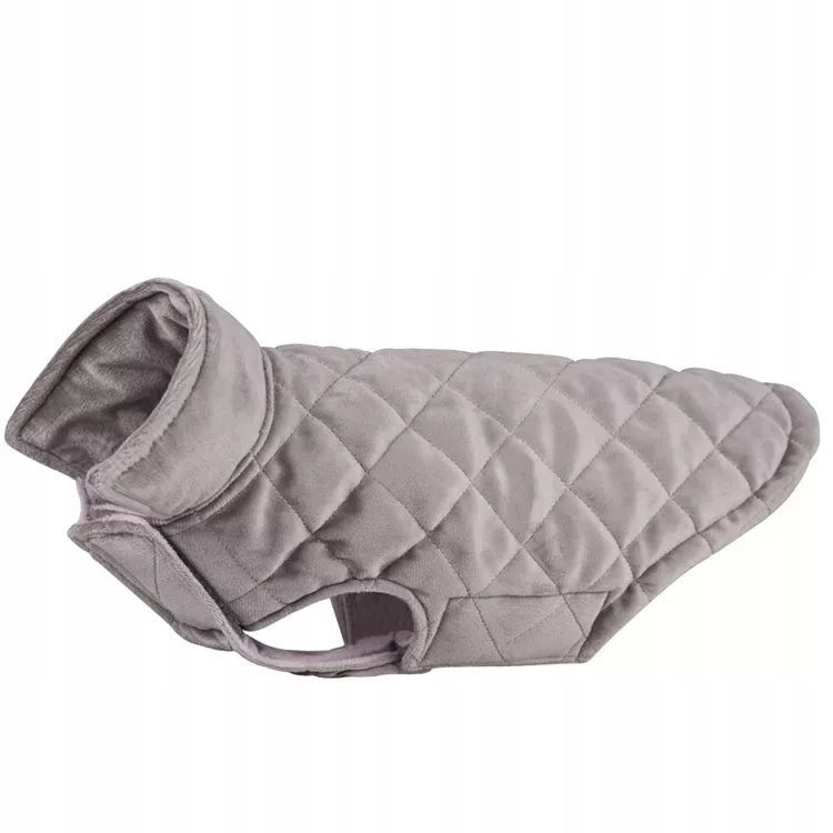 Prešívaná vesta pre psa Street Gray, 3XL