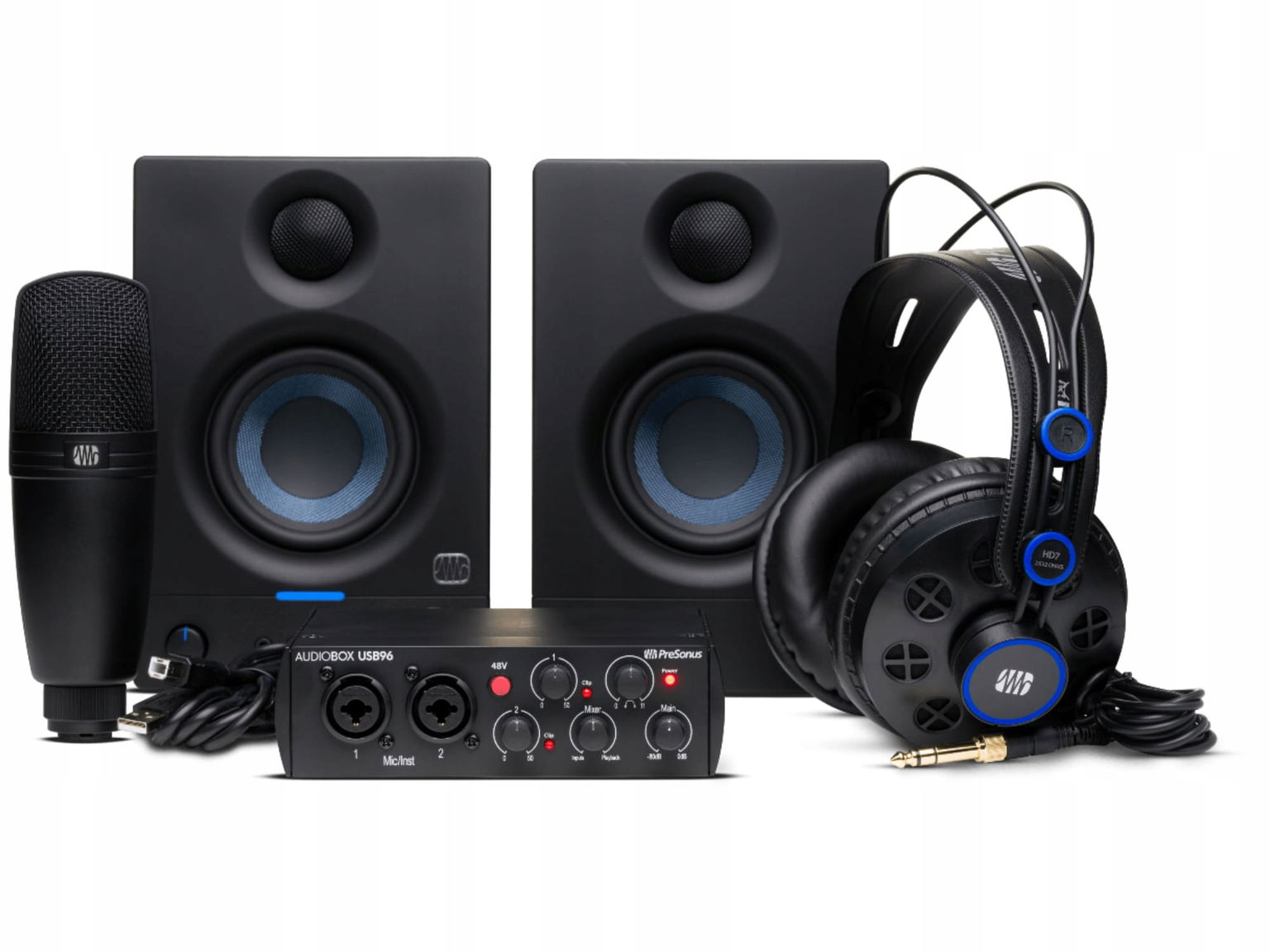 PreSonus AudioBox 96k Complete Nahrávací set