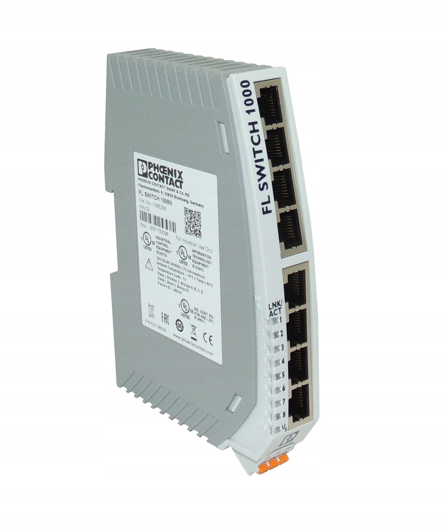 Priemyselný prepínač Fl Switch 1008N 1085256