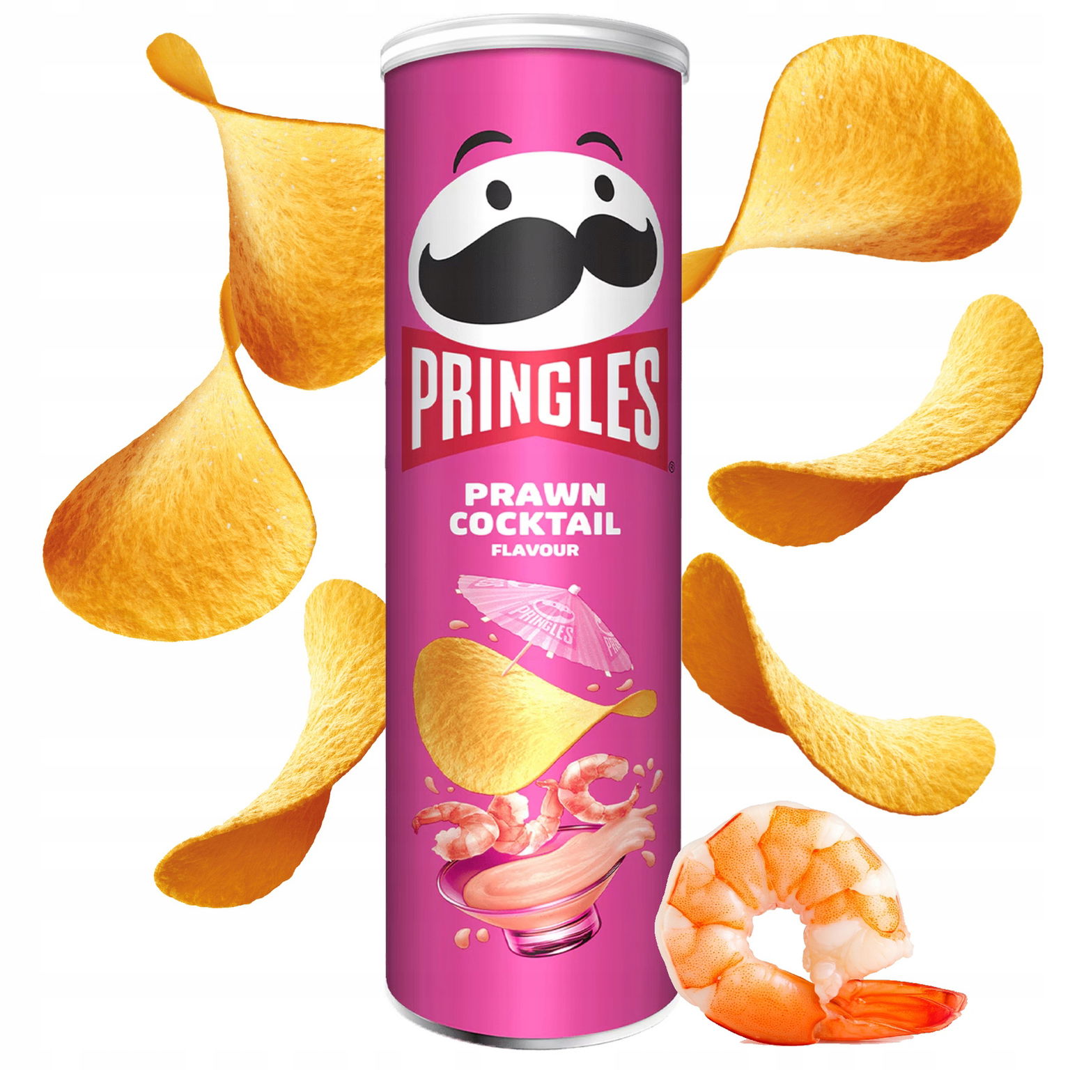 Pringles krevety koktail zemiakové lupienky s Chipsy 165 g