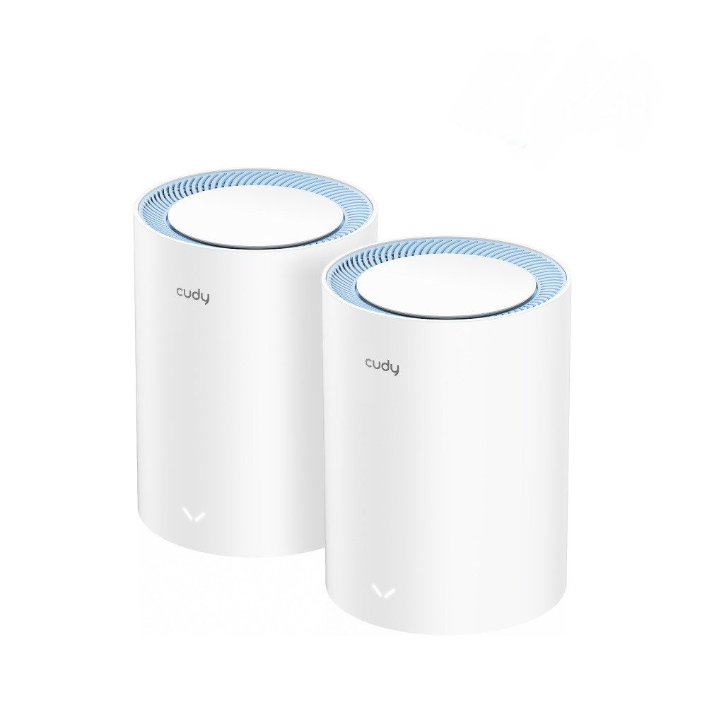 Prístupový bod Cudy M1200 (2-Pack) AC1200 Dual Band Wi-Fi 2x 10/100Mbps Mesh