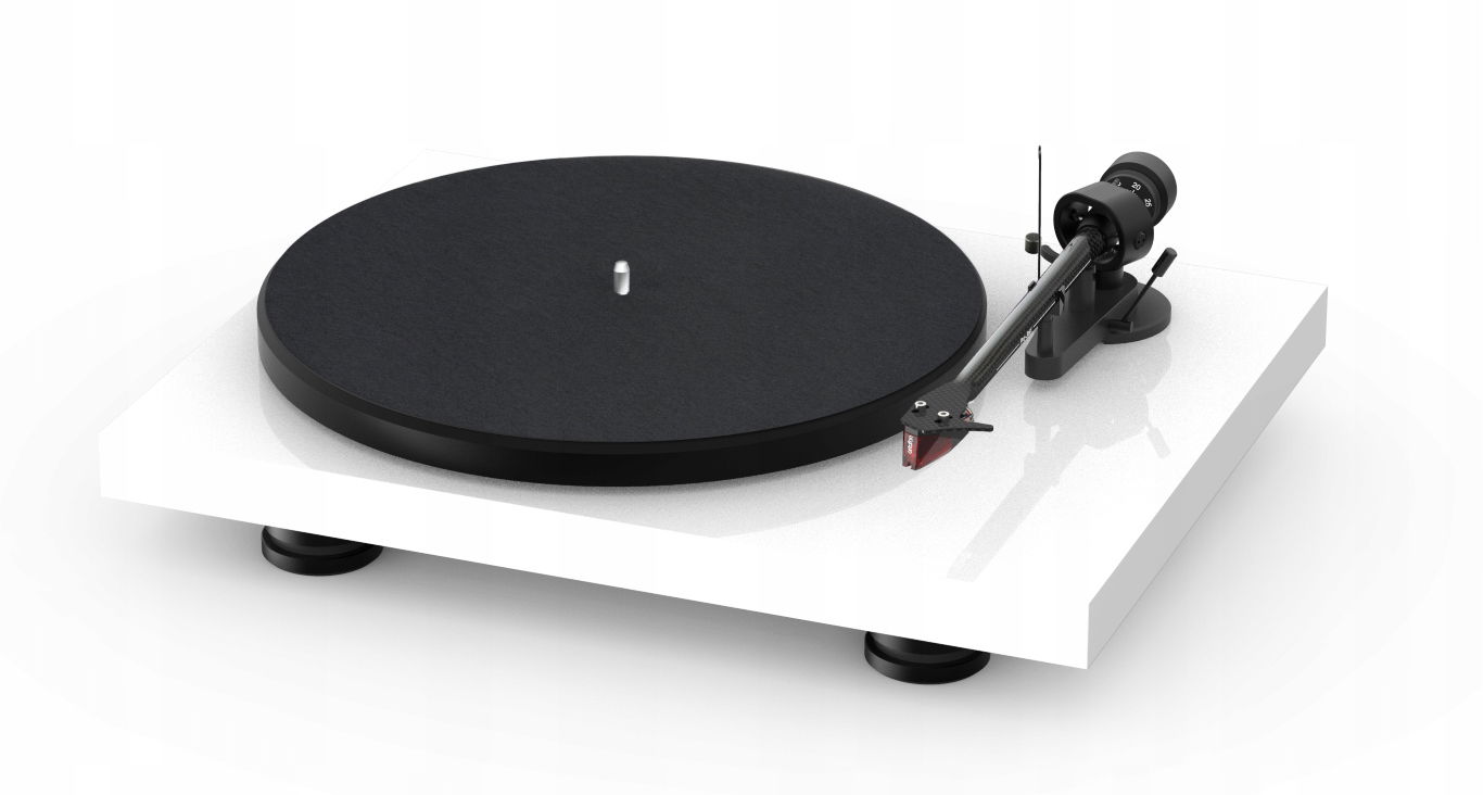 Pro-ject Debut Carbon Evo White Hgl Klasická Forma, 2 M Červená, Vyrobené V Európe