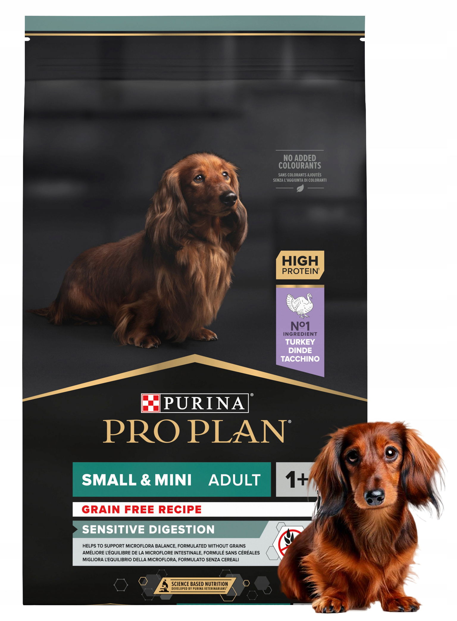 Pro Plan Small&mini Adult morčacie suché krmivo pre psa 7 kg