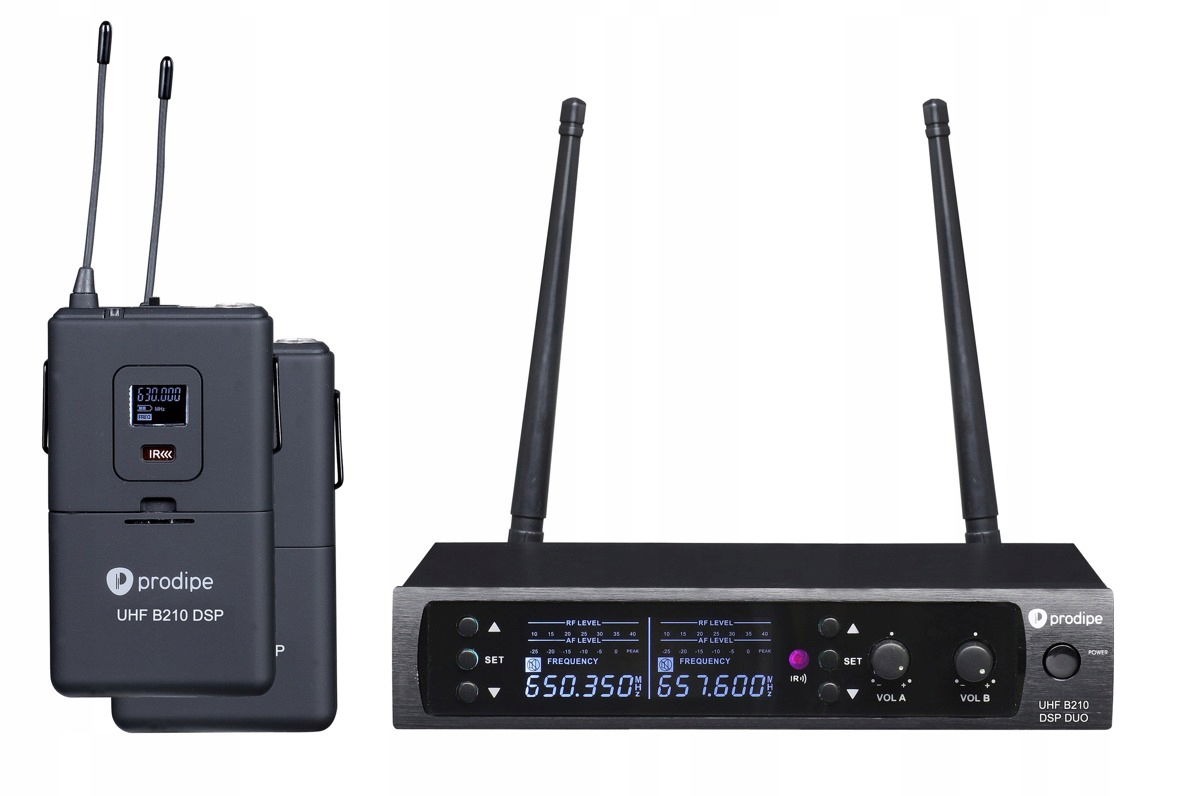 Prodipe B210DUO Dsp Uhf – bezdrôtový systém