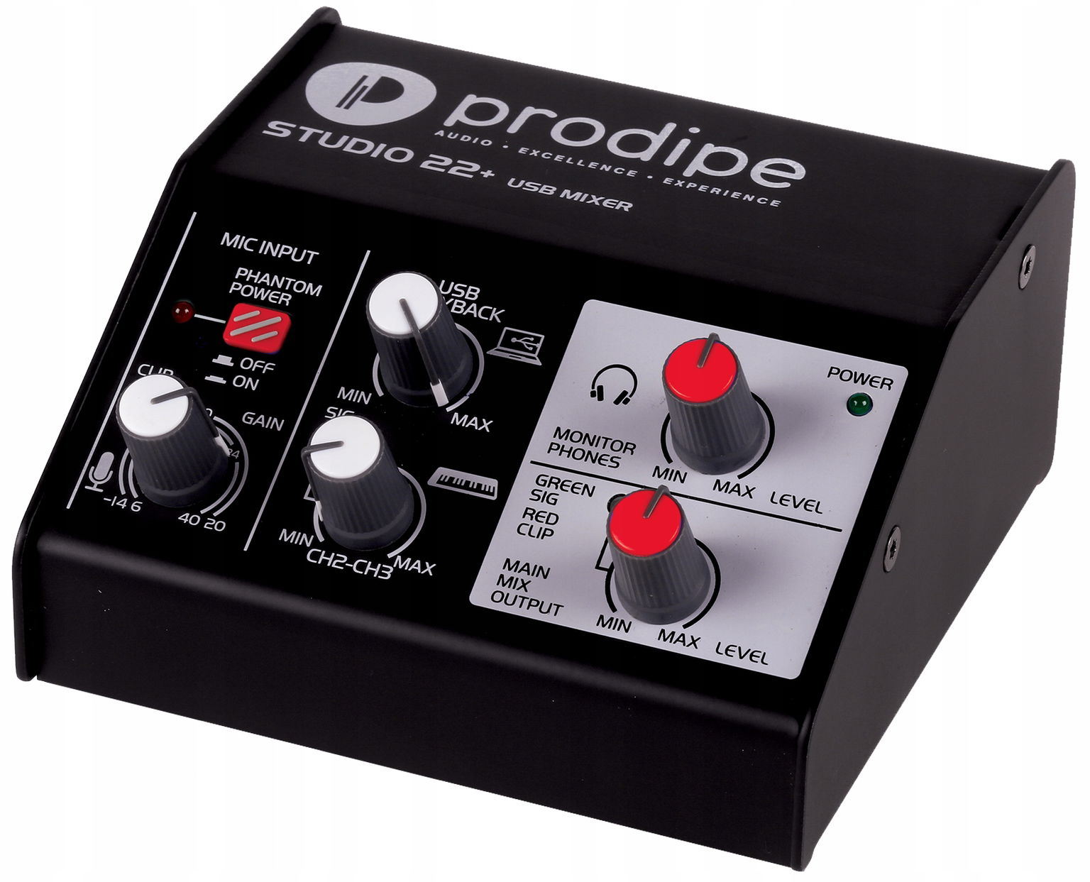 Prodipe Studio 22+ externá zvuková karta
