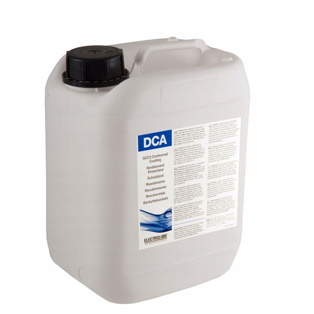 Profesionálny Silikónový Ochranný Lak SCC3 Dca (Electrolube) 5L