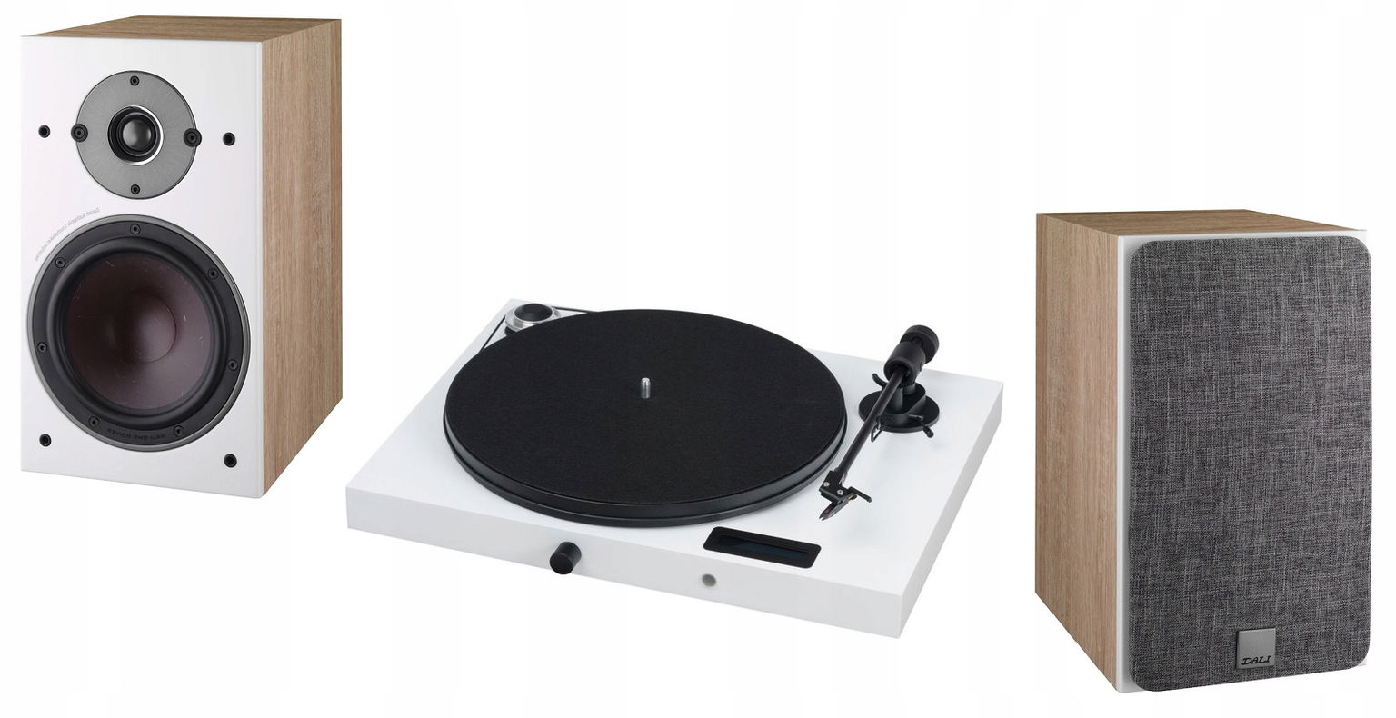 Project Juke Box Zosilňovač Bt Dali Oberon 3 Kompletný Set Pre Vinyly