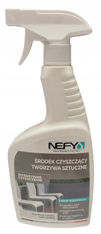 Prostriedok na intenzívne čistenie plastov Nefy 500 ml