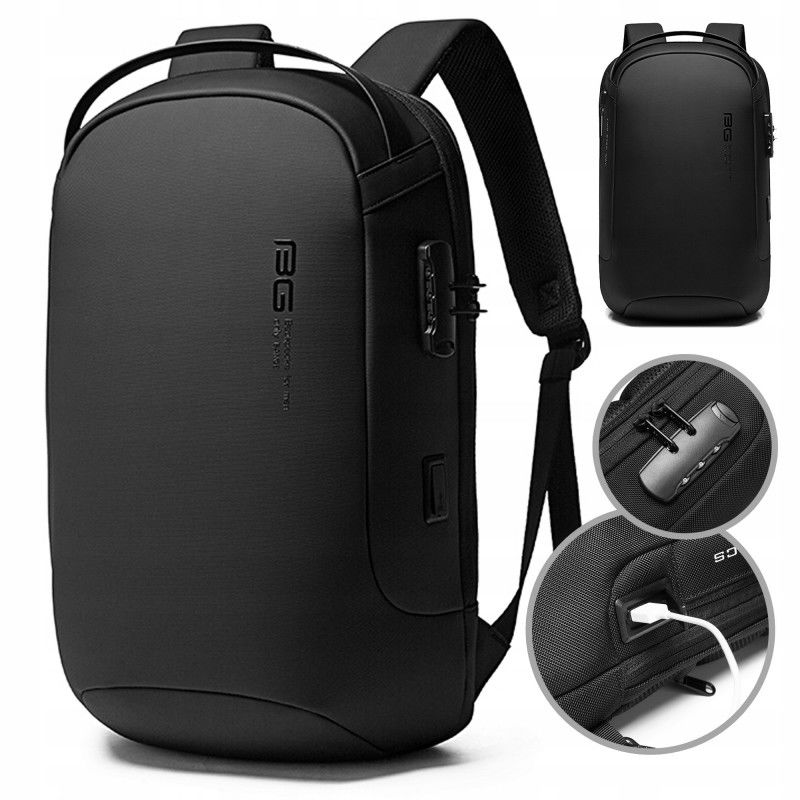 Protikrádežový mestský batoh Bange na Notebook 15,6 Usb Módny