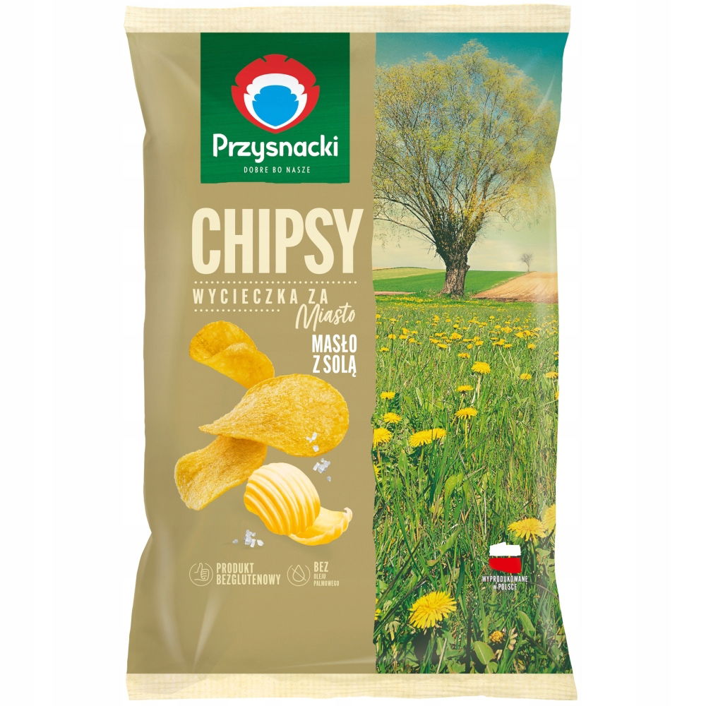 Przysnacki Chipsy maslové so soľou 130 g